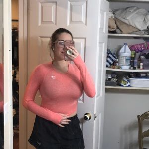 gymshark long sleeved crop